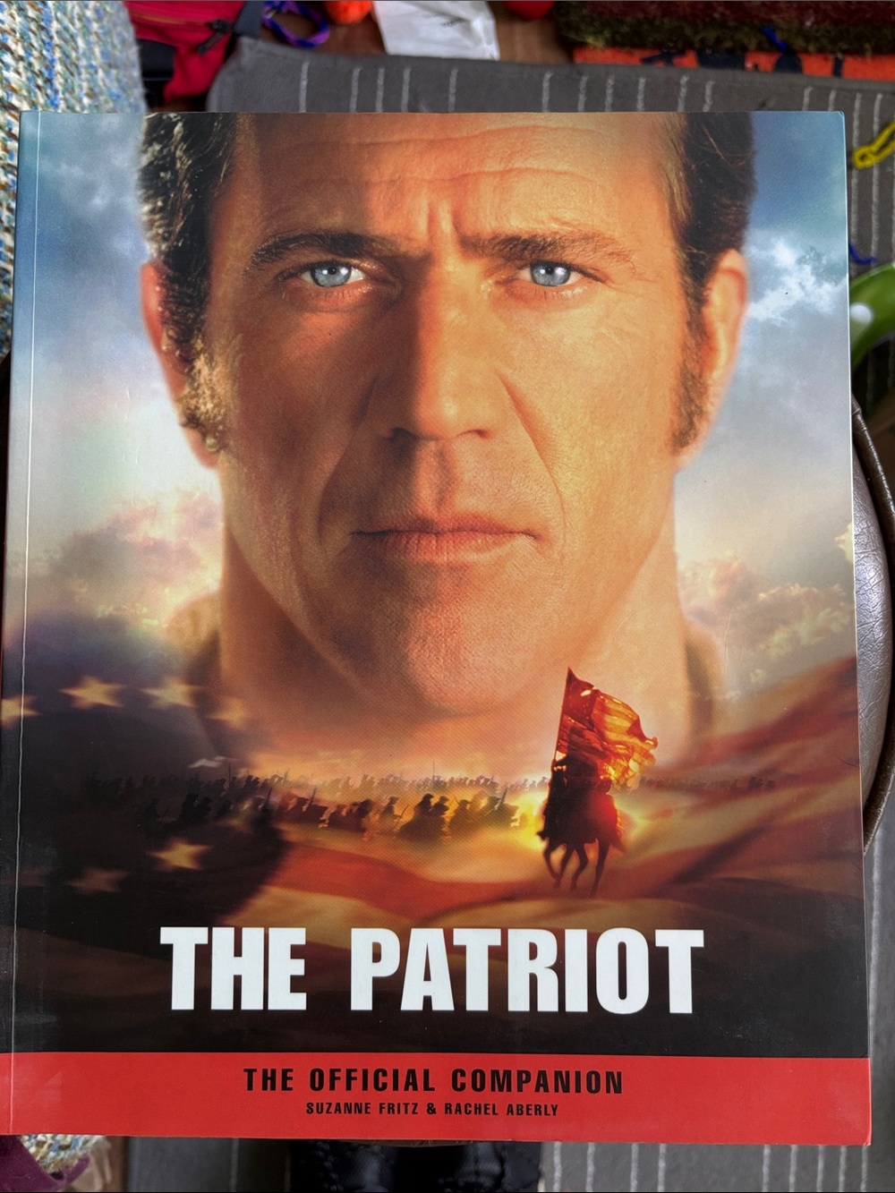 The Patriot: The Official Companion Hardcover Book - Red/Orange Cover